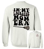 In My Lacrosse Mom Era Crewneck Sweatshirt - Choose your color
