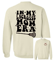 In My Lacrosse Mom Era Crewneck Sweatshirt - Choose your color