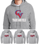 Grey CV Track and Field - Run, Jump or Throw (Red/Blue) Ugly - 5 Shirt Style Choices