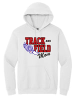 CV Track & Field Mom - White - Glitter or Regular Vinyl - 7 Shirt Style Choices