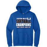 Clayton Valley Softball DAL Champions Royal Blue - CHOOSE FROM 5 Shirt Style Choices