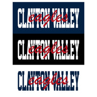 CLAYTON VALLEY EAGLES - 5 SHIRT STYLE AND 3 COLOR CHOICES