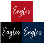 CURSIVE EAGLES - 5 SHIRT STYLE AND 3 COLOR CHOICES