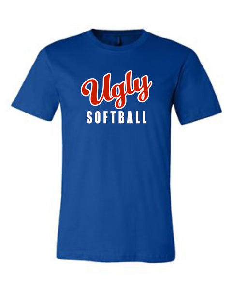 Royal Blue CVCHS Ugly Softball - CHOOSE FROM 5 Shirt Style Choices