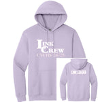 24-25 Clayton Valley LINK CREW Rhinestone / Glitter - Light Purple - Hooded Sweatshirt