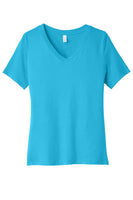 Silver OR Gold Rhinestone CSEA on TURQUOISE - 2 Shirt Style Choices