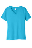 Silver OR Gold Rhinestone CSEA on TURQUOISE - 2 Shirt Style Choices