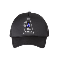 ACA Cheer Megaphone Foam Black Trucker Hat