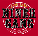 "Bang Bang Niner Gang" Unisex T-Shirt, Long Sleeve, Hoodie or Crewneck - 2 Color Choices