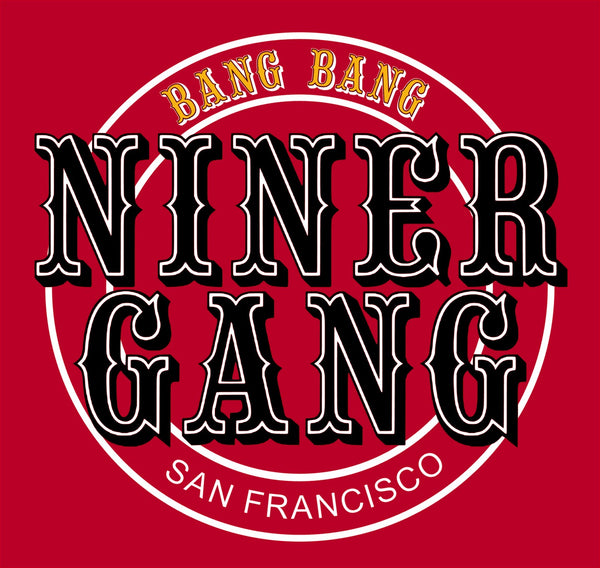 "Bang Bang Niner Gang" Unisex T-Shirt, Long Sleeve, Hoodie or Crewneck - 2 Color Choices