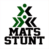 White Miramonte MATS STUNT - 3 Logo Options & 5 Shirt Style Choices