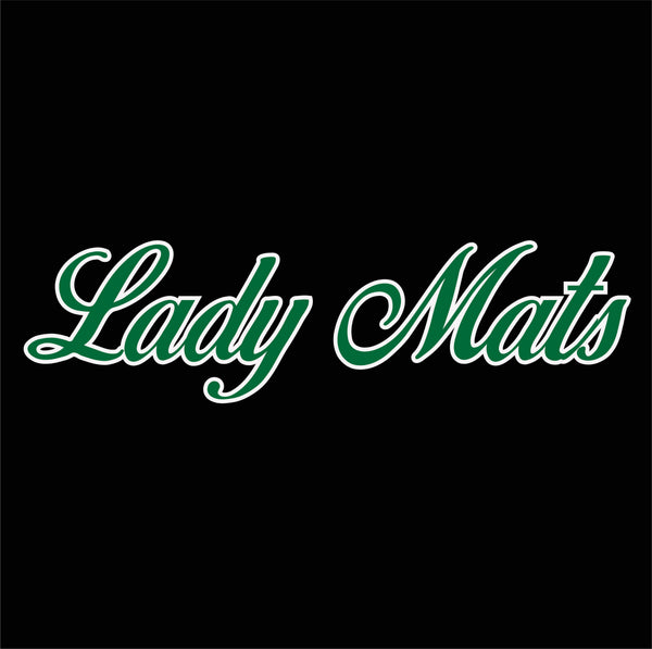 Black Miramonte LADY MATS - 2 Logo Options & 5 Shirt Style Choices