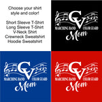 CVCHS Marching Band / Color Guard MOM - 5 Shirt Style Choices