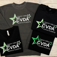 CVDA Black Womens Relaxed Fit V-Neck T-Shirt