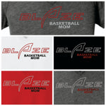 BLAZE Basketball Rhinestone / Glitter Hooded Sweatshirt - 5 Color Choices