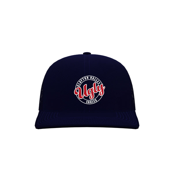 CLAYTON VALLEY UGLY EAGLES PACIFIC HEADWEAR SNAPBACK TRUCKER HAT