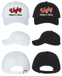 Ugly Track & Field 47 Brand Clean Up Cap - Glitter or Regular Vinyl - CHOOSE FROM 2 HAT COLORS