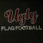 Clayton Valley UGLY FLAG FOOTBALL Hooded Sweatshirt - Black OR Royal