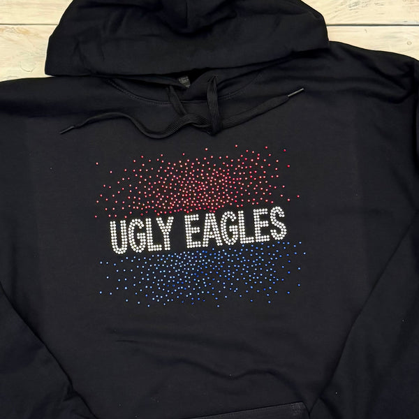 RHINESTONE UGLY EAGLES - 5 SHIRT STYLES