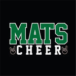 Black Miramonte MATS Cheer - 2 Logo Options & 5 Shirt Style Choices