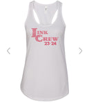 Clayton Valley LINK CREW RHINESTONE Racerback Tank Top - 4 Color Choices