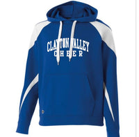 Clayton Valley Cheer Unisex Color Block Hoodie Sweatshirt - CHOOSE YOUR COLOR