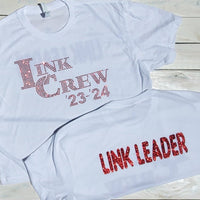 Clayton Valley LINK CREW Rhinestone / Glitter Crewneck Sweatshirt / Hoodie - 7 Color Choices