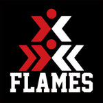 Black FLAMES Stunt Logo - 3 Logo Options & 5 Shirt Style Choices
