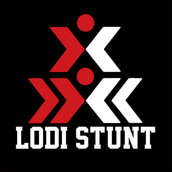 Black LODI STUNT Logo - 3 Logo Options & 5 Shirt Style Choices
