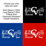 CVCHS Color Guard DAD - 5 Shirt Style Choices