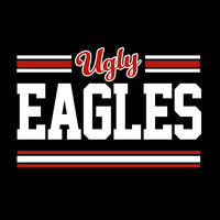 UGLY EAGLES WITH STRIPES - 5 SHIRT STYLE AND 2 COLOR CHOICES