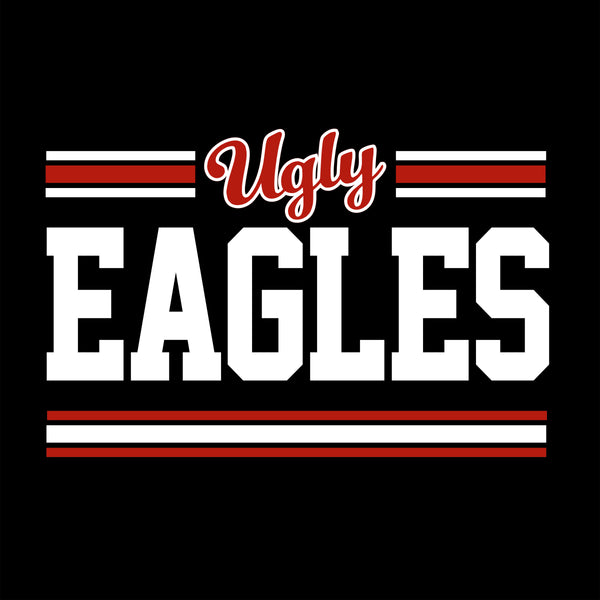 UGLY EAGLES WITH STRIPES - 5 SHIRT STYLE AND 2 COLOR CHOICES