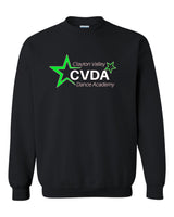 CVDA Black Unisex Crewneck Sweatshirt