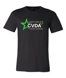 CVDA Black Unisex Short Sleeve Jersey Tee