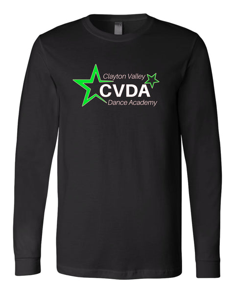 CVDA Black Unisex Long Sleeve Jersey Tee