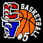 CV Eagles Basketball PERSONALIZED - CHOOSE FROM 5 Shirt Style Choices / 2 Logo Choices