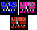 CVCHS Girls Flag Football Crewneck Sweatshirt - 3 Logo Options