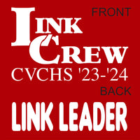 Clayton Valley LINK CREW Unisex Short Sleeve Jersey Tee - 5 Color Choices