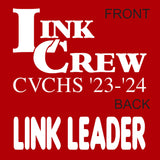 Clayton Valley LINK CREW Unisex Short Sleeve Jersey Tee - 5 Color Choices