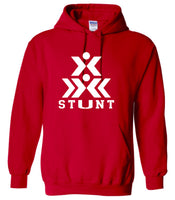 CVCHS 2022 Stunt Team Red Hooded Sweatshirt - 2 Logo Options