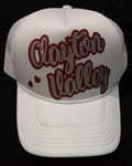 Clayton Valley White Adjustable Hat