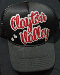 Clayton Valley Black Adjustable Hat