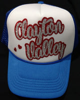 Clayton Valley Blue/White Adjustable Hat