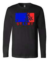 CVCHS Stunt Team Black Unisex Long Sleeve Jersey Tee - 4 Logo Options