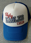 Ugly Eagles Cheer Blue Trucker Hat