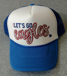 Let's Go eagles Blue Trucker Hat