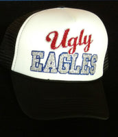 Ugly EAGLES Black Trucker Hat