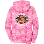 Shotgun Sports Port & Company Pink Camo Unisex Hoodie Sweatshirt