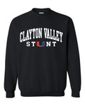 CVCHS 2022 Stunt Team Black Crew Neck Sweatshirt - 2 Logo Options
