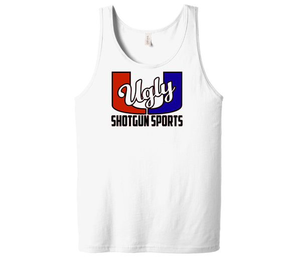 Shotgun Sports Red/Blue Ugly U Unisex Tank Top - 3 Color Choices